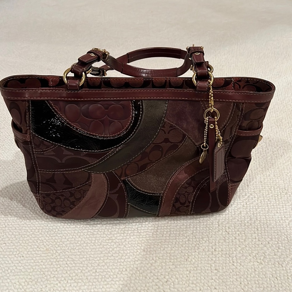 Coach Purse 14” width by 8” height. Like New